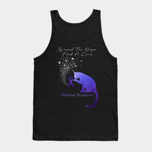 Alzheimer Awareness Spread The Hope Find A Cure Gift Tank Top